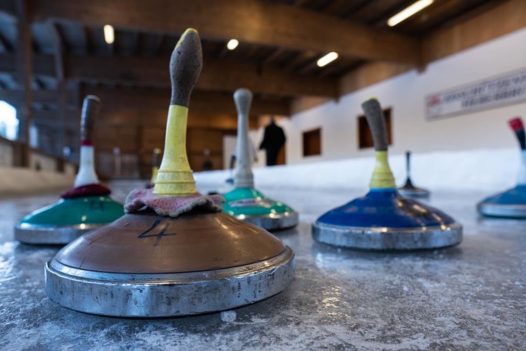 Curling toernooi bij alternatief winterprogramma